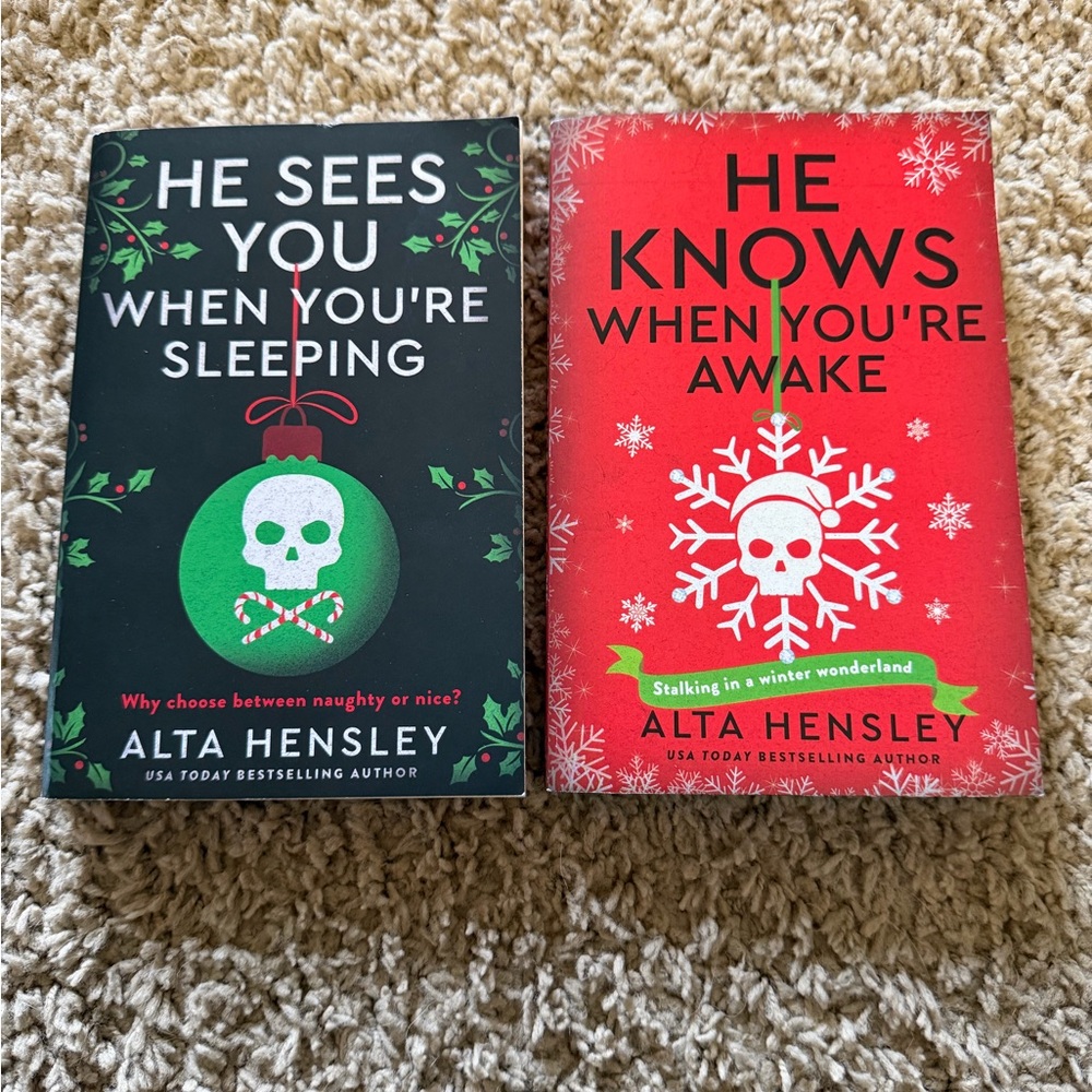 He Sees You When You're Sleeping & He Knows When You're Awake Book Series